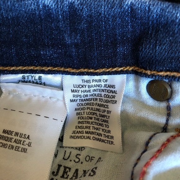 Lucky brand Brooke skinny jean size 0/25 - Picture 8 of 8